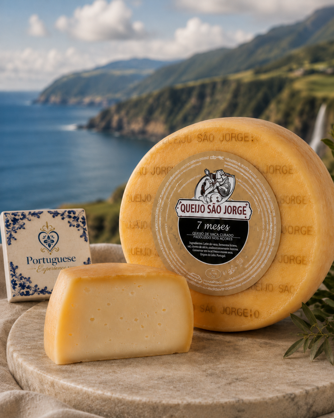 São Jorge PDO cheese from the Azores